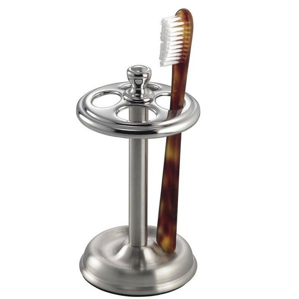 Idesign York Metal Series Toothbrush Holder, Steel 76250